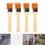 4 Cái / bộ Bàn Chải Tranh Tóc Sơn Acrylic Sơn Dầu Nylon Bàn Chải Sơn Màu Nước Sơn Vẽ Đồ Dùng Nghệ Thuật Tay Cầm Gỗ