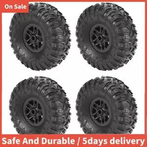 4 RC Lốp Xe Ô Tô Lốp Xe Nâng Cấp Phụ Kiện Cho MN D90 D91 D96 D99 MN90 MN99S 1 / 12 RC Xe Phụ Tùng