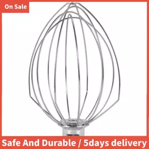 Dây Roi Cho Máy Trộn Đứng 5QT Nâng Và 6QT, Đính Kèm Đánh Bóng, Máy Khuấy Kem Trứng Inox Thay Thế Phụ Kiện