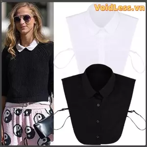 Áo kiểu cổ giả VOIDLESS Vintage có thể tháo rời