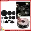 10 Chiếc Bọt Trống Tắt Tiếng Miếng Lót Và 4 Kẹp 14 Chiếc Trống Tắt Tiếng Miếng Lót Giảm Âm Lượng Snare Trống Miếng Lót Cho Trống Điều Khiển Tông Màu Phụ Kiện Trống