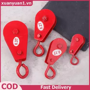 Ròng Rọc Kim Loại XUAN 0.05T / 0.1T / 0.2T / 0.3T Một Bánh Xe Xoay Dây Ròng Rọc Blo Tool Marine Hauling Ròng Rọc Nâng Bánh Xe Dụng Cụ VN