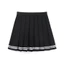 7CEA Anime Nữ Preppy Phong Cách Váy Xếp Ly Sinh Viên Xếp Ly Váy Cao Cấp Váy Lớp Học Đồng Phục Màu Trơn Váy Đồng Phục