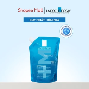 Gel rửa mặt cho da dầu mụn nhạy cảm Effaclar Foaming Gel 400ml (Túi refill)