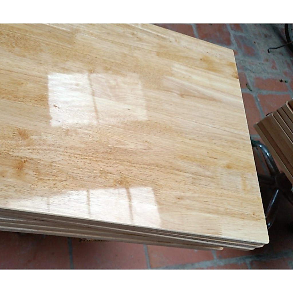 Mặt bàn dài 100cm rộng 15cm,20cm,25cm,30cm,... gỗ thịt , mặt bàn gỗ cao su phun bóng 2 mặt hàng loại 1 đẹp Free Ship | BigBuy360 - bigbuy360.vn