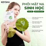 Combo 3 Hộp Mặt Nạ Sợi Xơ Rau Má Centella Fiber KEYSHU Dưỡng Ẩm, Làm Mềm Da (30ml x 30 miếng) — ảnh 5