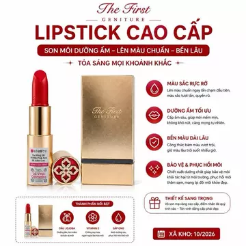 Ohui Son Thỏi The First Geniture Màu RED Cao Cấp Hàn Quốc Màu Đỏ Đậm Phù Hợp Mọi Tone Da Sang Trọng Trẻ Trung