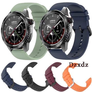 INFINIX XWatch N5 Pro Dây đeo đồng hồ thông minh cho Infinix N4 n5 PRO Đồng hồ thông minh Dây đeo đồng hồ thông minh Dây đeo đồng hồ silicon Vòng đeo tay Phụ kiện