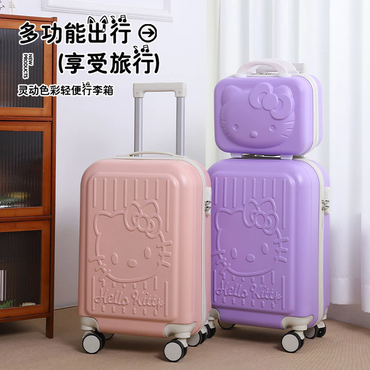 Vali du lịch 20KT, hộp đựng đồ trang điểm, vali kéo có bánh xe đa hướng, hộp đựng đồ có khóa mật mã dung tích lớn, vali du lịch nam, hộp đựng đồ bằng da.