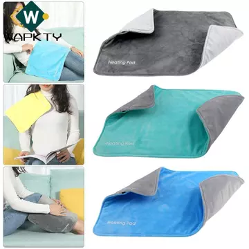 WAPKTY 50 * 30CM Chăn sưởi điện, Thảm sưởi ấm nhanh có thể giặt được, Chăn giữ nhiệt USB mùa đông 10W Thảm giữ nhiệt mùa đông Thảm văn phòng