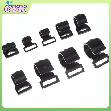 CYK 10Pc 9 / 10 / 12 / 13 / 16 / 17 / 19 / 22 / 25mm Phụ kiện lều cắm trại ngoài trời Dây buộc Snap Clip Móc lều Móc lều Cắm trại Đoàn lữ hành Mái hiên Lều.