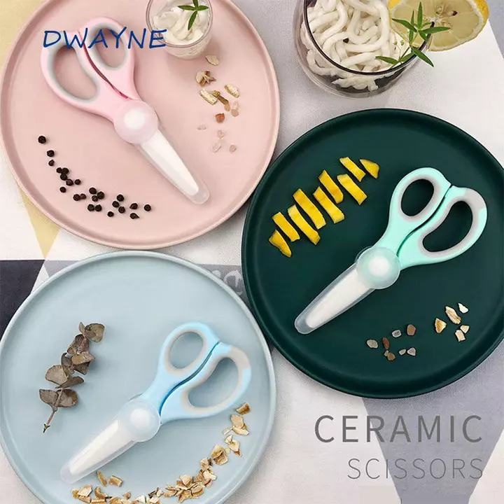 DWAYNE Kéo Thức Ăn Cho Bé Đồ Dùng Cho Bé Hộ Gia Đình Bộ Đồ Ăn Cho Bé Hộp Cắt Hộp Bảo Quản Trẻ Sơ Sinh Hỗ Trợ Cho Ăn