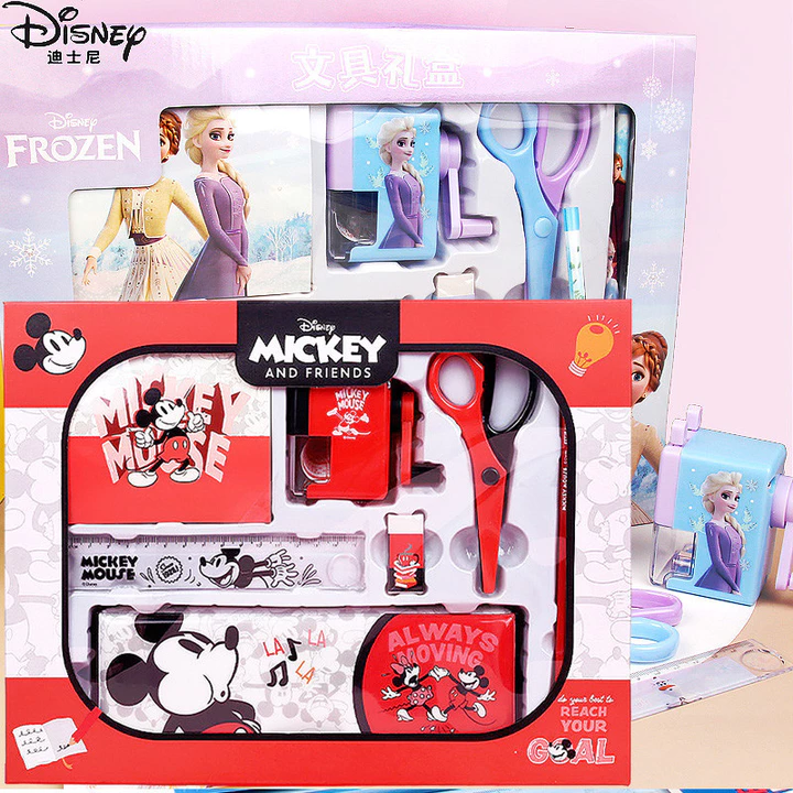 2026 Sản phẩm mới [Bộ văn phòng phẩm Disney Học sinh tiểu học Hộp văn phòng phẩm nữ Đồ dùng học tập Ngày trẻ em Sinh nhật Văn phòng phẩm Bộ hộp quà tặng TYUI1556.vn20260919
