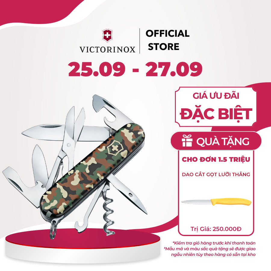 Dao xếp đa năng Climber 91 mm Victorinox Thụy Sỹ