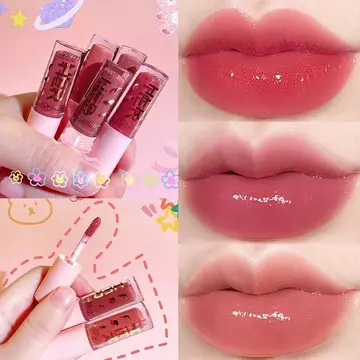 [Am-az] Son Môi Gương Dưỡng Ẩm Gợi Cảm Môi Plumper Son Bóng Lâu Dài Son Bóng Son Tint Trang Điểm Jelly Lip Glaze Shimmer Cosmetics