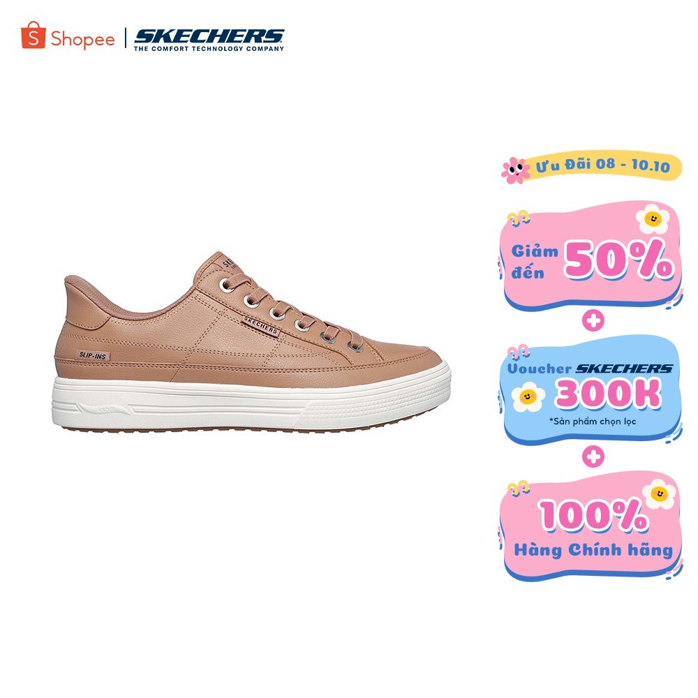 [ĐỘC QUYỀN ONLINE] Giày Thể Thao Nam Skechers Slip-Ins Street Arch Fit Arcade Catch Ya There Thường Ngày - 183223-TAN