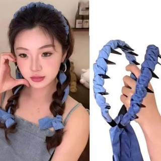 BỜM TÓC VẢI BUỘC NƠ DÁNG DÀI – PHỤ KIỆN TẠO KIỂU TÓC DỄ THƯƠNG, GIỮ NẾP GỌN GÀNG CHUẨN PHONG CÁCH HÀN QUỐC