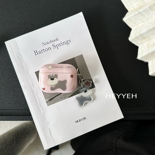 Ốp Lưng Cho AirPods Pro3 [2025] AirPods Pro2 Pro 4 3 2 1 Nữ Dễ Thương Ngôi Sao Hồng Puppy Chủ Nghĩa Tối Giản