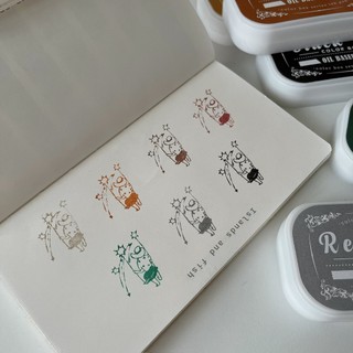 Hộp mực con dấu Color Box stamp ink pad