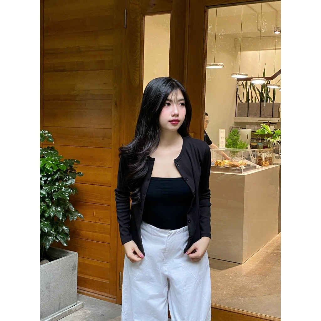 [MÀU MỚI] Áo Khoác Cardigan Trơn Nhiều Màu Peonyb Mùa Thu Đông Kiểu Dáng Bánh Bèo Tiểu Thư Hotgirl Đẹp