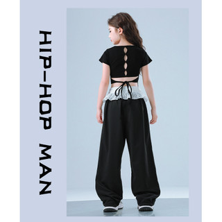 Đồ Nhảy Hiện Đại Hiphop Trẻ Em Set Đồ Dance Jazz Quần Nhảy Crop Top Đồ Nhảy Cho Bé Gái Bộ Tập Nhảy Cho