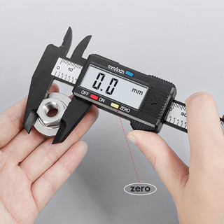 [vạn] Thước kẹp điện tử đo kỹ thuật 150mm, hiển thị LCD, chính xác cao, thước đo vernier hiện đại