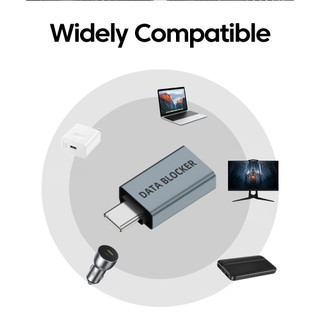 Elough Bộ chặn dữ liệu USB Bộ chuyển đổi sạc USB Không đồng bộ hóa dữ liệu Sạc nhanh Bộ chặn dữ liệu USB / Type-C