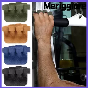 MERIGGIARE 1 Cái / 1 Cặp Cọ, Găng Tay Nâng Cân Chống Trơn Trượt Da Bò, Găng Tay Nửa Ngón 9 Màu
