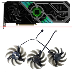 Quạt làm mát iii82MM FD8015U12D cho Palit GeForce RTX 3060 Ti 3070Ti 3080 3080Ti 3090 Gamingpro OC Quạt làm mát Card đồ họa * *