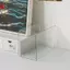 Giá sách Acrylic di động Giá sách kết hợp tự do trong suốt Thư mục sách hình chữ U Lưu trữ bàn Ra Văn phòng tại nhà VN