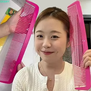 QEARY Lược Cực Lớn, Lược Tẩy Lông Thẳng Bằng Nhựa, Kích Thước Jumbo Hợp Thời Trang Nhanh Khô Ngộ nghĩnh Khổng Lồ Lược Cô Gái