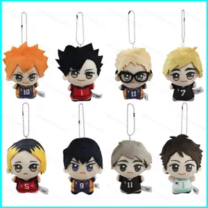 HK1 Mới Haikyuu Sang Trọng Búp Bê Quà Tặng Cho Bé Gái Túi Mặt Dây Chuyền Móc Khóa Búp Bê Shoyo Kageyama Kenma Kei Đồ Chơi Nhồi Bông Cho Trẻ Em K