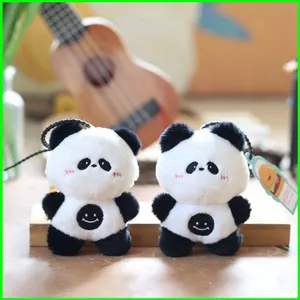 PS1 Gấu Trúc Dễ Thương Sang Trọng Búp Bê Ba Lô Mặt Dây Chuyền Trang Trí Quà Tặng Cho Bé Gái Móc Khóa Búp Bê Đồ Chơi Nhồi Bông Cho Trẻ Em SP1