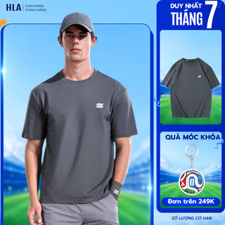 [DEAL SỐC]  Áo Thun Nam Ngắn Tay HLA  – Chất liệu Cotton thoáng mát, hút ẩm nhanh