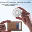 Quạt điện Mini không lưỡi FEDAOG, Quạt treo lưng 3 tốc độ có thể điều chỉnh 360 độ, Quạt kẹp có thể sạc lại USB lâu trôi