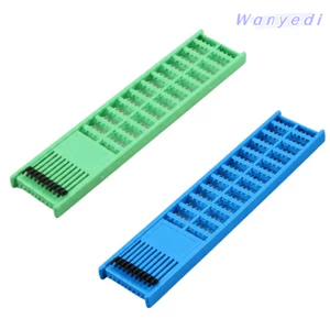 WANYEDI 2 Chiếc Dây Dẫn Câu Cá Ban, Nhựa Có Kẹp Lò Xo Dây Câu Dây Cuộn Dây, Di Động Nhẹ Xanh Xanh Lá 27 * ^ cm Giá Đỡ Móc Câu Cá Cho Móc Dụ Jig