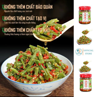 Rau Tiến Vua Chưng Ớt Hồ Nam 238g số 13 - Giòn Sần Sật, Vị Cay Thơm, Đồ Ăn Kèm Cơm, Hàng Loại 1 Chuẩn Nội Địa