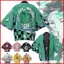 Demon Slayer Kimono Áo Cosplay Trang Phục Cardigan Áo Áo Sơ Mi Tay Dài Tee Tanjirou Nezuko kimetsu no yaiba