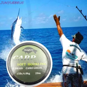 JUNYUE88US Dây Câu 15LB / 25LB / 35LB Xanh 8 Dây Bện Chìm Dụng Cụ Câu Cá Phụ Kiện Dây Bện
