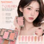 Phấn má hồng phấn FAVORITEGOODS‌, Bảng Highlighter Matte Shimmer chống nhòe, Phấn má hồng chống thấm nước lâu trôi màu hồng‌ Mỹ phẩm