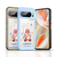 Ốp Điện Thoại Trong Suốt Cứng "Dễ Thương" Cho Google Pixel 10 Pro XL 10A Pixel 9 / 8 / 7 Pro Pixel 9Pro 8 Pro 7A Vỏ Google Chống Sốc