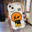 Ốp lưng tương thích cho iPhone 17 Air 16 15 14 13 12 11 Pro X XR XS Max SE 2020 6 7 8 Plus Kem gợn sóng viền cong Họa tiết thiết kế sáng tạo NYKB260