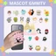 POPSOCKET GRIPTOK GMMTV Mascot Thaienthu Thailand- Sango