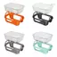 SUIT Borosilicate Kính Lò Nướng Không Khí Khay Có Tay Silicon Lò Vi Sóng An Toàn An Toàn Không Trượt Tay Cầm Đĩa Đa Năng Fo