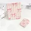 sọ nơ hồngGương Mini Xách Tay Gấp Gọn Da PU Nhiều Màu Pastel Phù Hợp Du Lịch