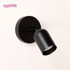 Đèn tường LED YOFFOR, tấm che đèn gốm