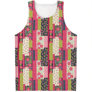 Áo phao hoa Harajuku Unisex, Áo thun dạo phố không tay cổ tròn, Áo mềm thoáng khí