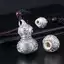 Openable Fulu Mặt Dây Chuyền Bầu May Mắn Dây Vòng Cổ Nữ Rỗng Đồ Retro Phong Cách Dân Tộc Mặt Dây Chuyền Hòa Bình