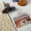 MAKY 1 Kẹp Tóc Phong Cách Mới Phong Cách Ins Thanh Lịch Với Họa Tiết Ren Acetate Cho Ba Đầu; Kẹp Móng Vuốt Phong Cách Hàn Quốc VN