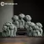 GE Dễ Thương Bền Thu Nhỏ Tượng Nhà Sư Handmade Tượng Trang Trí Bàn Làm Việc Cho Thiền Phòng Văn Phòng Tại Nhà Trưng Bày Tâm Linh VN